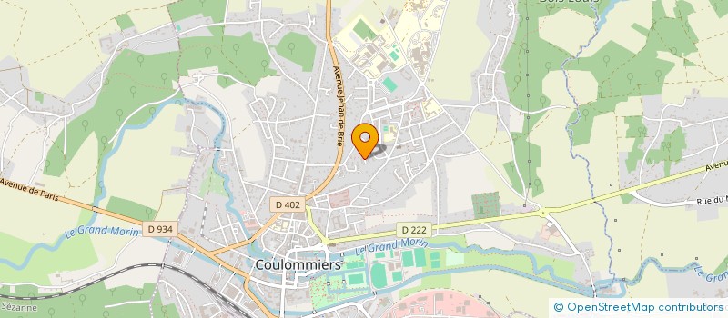 localisation de l'entreprise ASSOCIATION FAMILIALE DE COULOMMIERS ET ENVIRONS à COULOMMIERS