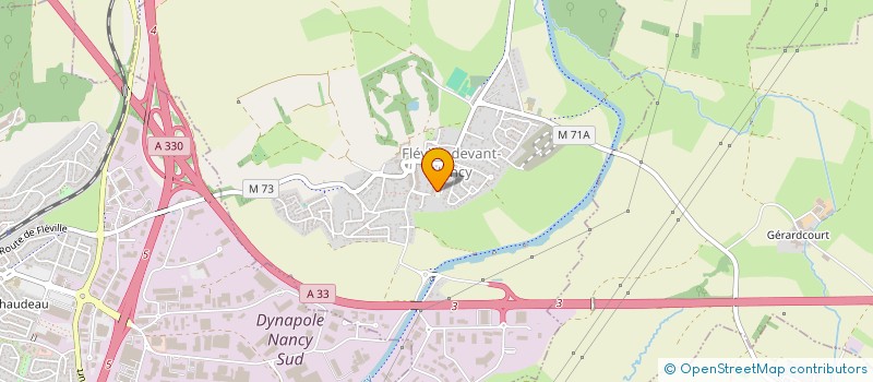 localisation de l'entreprise ASSOCIATION FAMILIALE DE FLEVILLE  FLEVILLE-DEVANT-NANCY