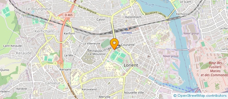 localisation de l'entreprise ASSOCIATION FAMILIALE DE LORIENT à LORIENT