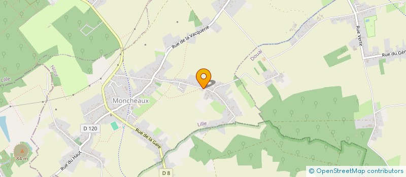 localisation de l'entreprise ASSOCIATION FAMILIALE DE MONCHEAUX à MONCHEAUX