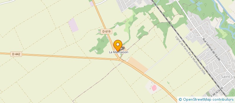 localisation de l'entreprise ASSOCIATION FAMILIALE DE SAVIERES  SAVIERES