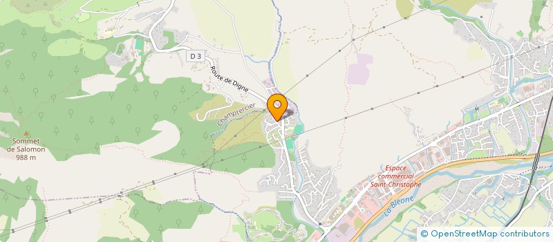 localisation de l'entreprise ASSOCIATION FAMILIALE DES AUGIERS à DIGNE-LES-BAINS