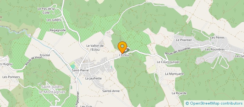 localisation de l'entreprise ASSOCIATION FAMILIALE DU PARDIGAOU à SAINT-JULIEN