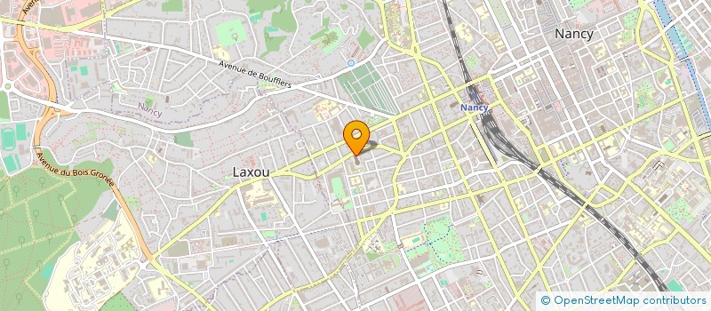 localisation de l'entreprise ASSOCIATION FAMILIALE DU SACRE COEUR  NANCY