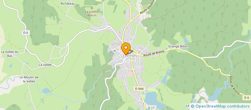localisation de l'entreprise ASSOCIATION FAMILIALE LORMOISE à LORMES