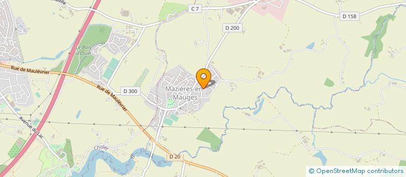 localisation de l'entreprise ASSOCIATION FAMILIALE MAZIERES EN MAUGES à MAZIERES-EN-MAUGES
