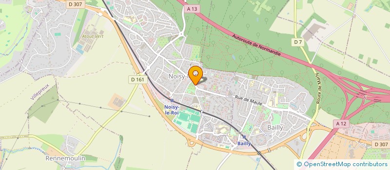 localisation de l'entreprise ASSOCIATION FAMILIALE NOISYROI à NOISY-LE-ROI