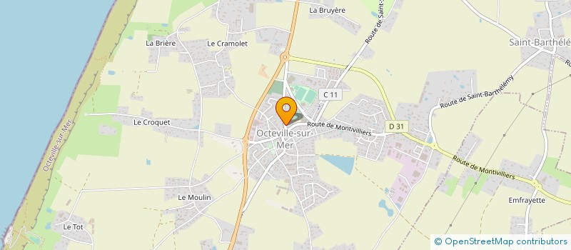 localisation de l'entreprise ASSOCIATION FAMILIALE OCTEVILLE à OCTEVILLE-SUR-MER