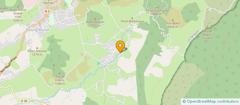 localisation de l'entreprise ASSOCIATION FAMILIALE POUR UNE AGRICULTURE SEREINE  LE TAMPON