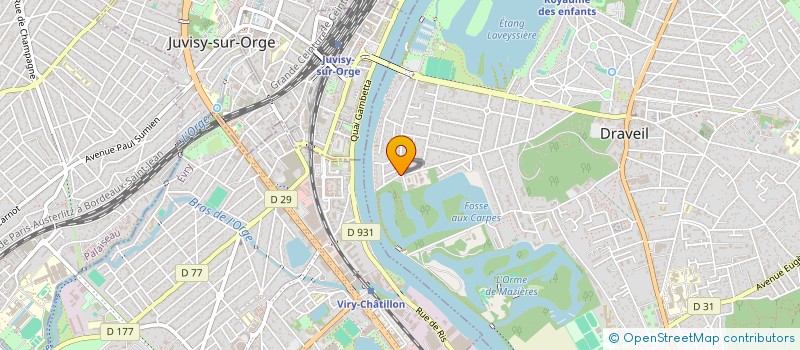 localisation de l'entreprise ASSOCIATION FAMILIALE PROTESTANTE ADF SEINE à DRAVEIL