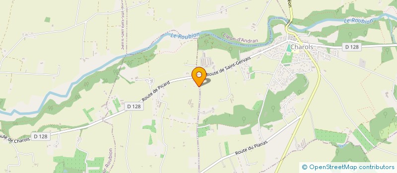 localisation de l'entreprise ASSOCIATION FAMILIALE PROTESTANTE ARC-EN-CIEL  MONTBOUCHER-SUR-JABRON