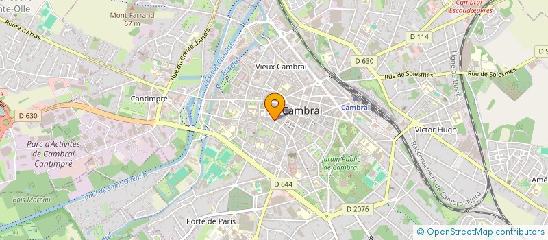 localisation de l'entreprise ASSOCIATION FAMILIALE PROTESTANTE GENER'ACTIONS à CAMBRAI