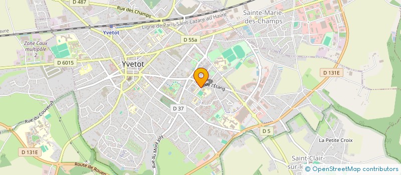 localisation de l'entreprise ASSOCIATION FAMILIALE PROTESTANTE QUART@ à YVETOT