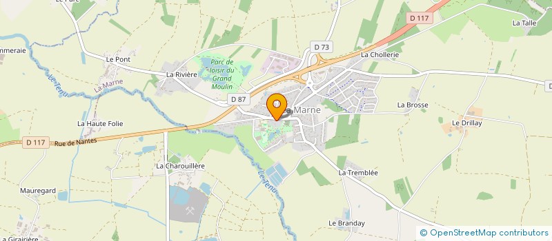 localisation de l'entreprise ASSOCIATION FAMILIALE RURALE  PAULX