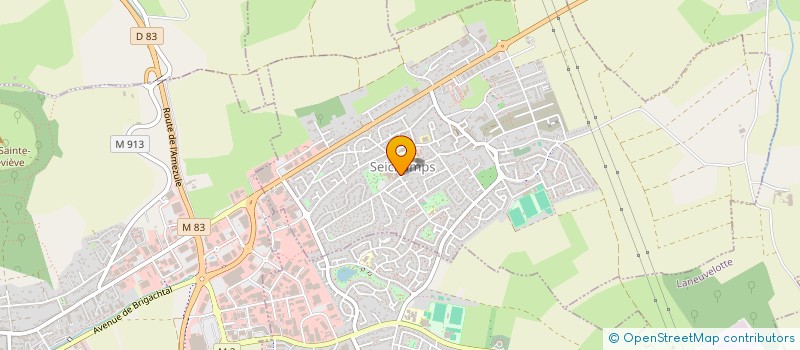 localisation de l'entreprise ASSOCIATION FAMILIALE RURALE à SEICHAMPS