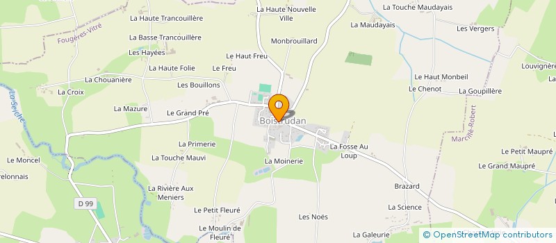 localisation de l'entreprise ASSOCIATION FAMILIALE RURALE  JANZE