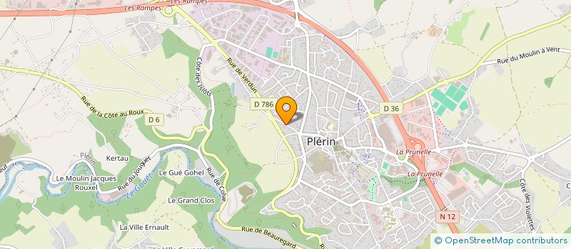 localisation de l'entreprise ASSOCIATION FAMILIALE RURALE à PLERIN