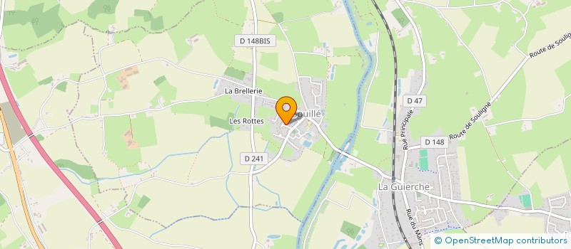 localisation de l'entreprise ASSOCIATION FAMILIALE RURALE  SAINT JEAN D'ASSE