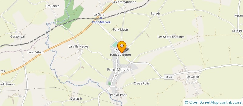 localisation de l'entreprise ASSOCIATION FAMILIALE RURALE à BOURBRIAC