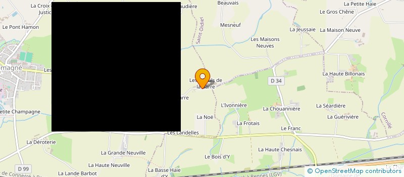 localisation de l'entreprise ASSOCIATION FAMILIALE RURALE  DOMAGNE