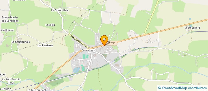 localisation de l'entreprise ASSOCIATION FAMILIALE RURALE à SOUDAN