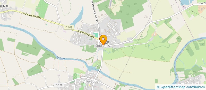 localisation de l'entreprise ASSOCIATION FAMILIALE RURALE à LOIRE-AUTHION