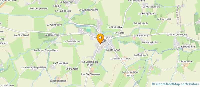 localisation de l'entreprise ASSOCIATION FAMILIALE RURALE à VALLONS-DE-L'ERDRE