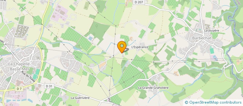 localisation de l'entreprise ASSOCIATION FAMILIALE RURALE BARBECHAT  DIVATTE-SUR-LOIRE