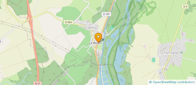 localisation de l'entreprise ASSOCIATION FAMILIALE RURALE DE GRIPPORT  GRIPPORT