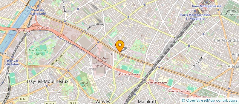 localisation de l'entreprise ASSOCIATION FAMILIALE SILLA  PARIS