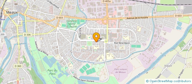 localisation de l'entreprise ASSOCIATION FAMILLE EN OR à MEAUX