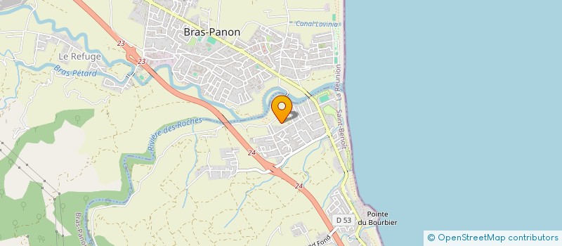 localisation de l'entreprise ASSOCIATION FAMILLE MALOYA  SAINT-BENOIT