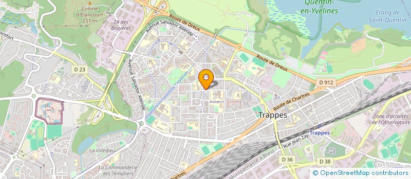 localisation de l'entreprise ASSOCIATION FAMILLE ZOUGLOU DIASPORA à TRAPPES