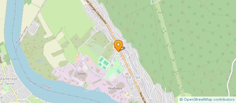 localisation de l'entreprise ASSOCIATION FAMILLES NOMBREUSES  LE TRAIT