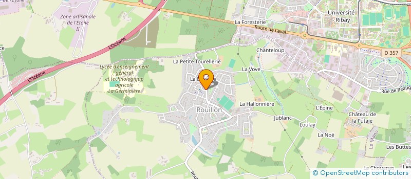localisation de l'entreprise ASSOCIATION FAMILLES RURALES à SPAY