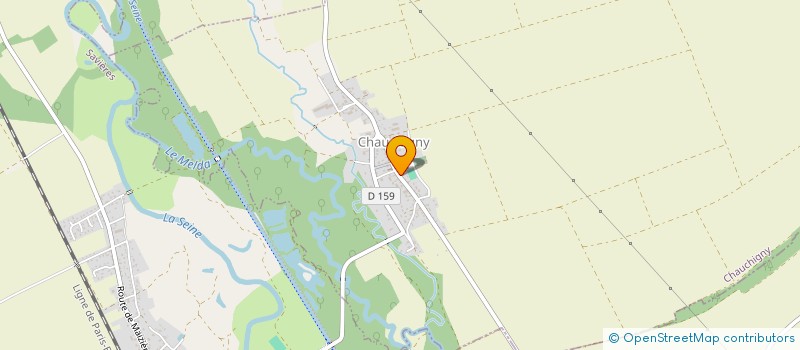 localisation de l'entreprise ASSOCIATION FAMILLES RURALES DES QUATRE ETOILESS  CHAUCHIGNY