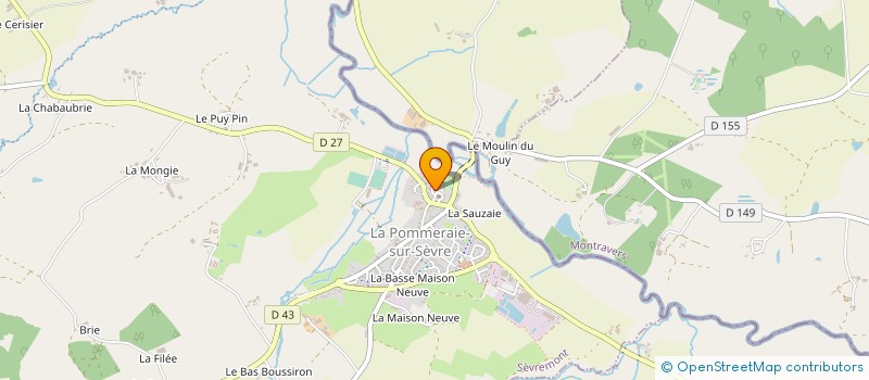 localisation de l'entreprise ASSOCIATION FAMILLES RURALES MON CHA PO ACCUEILS DE LOISIRS à SEVREMONT