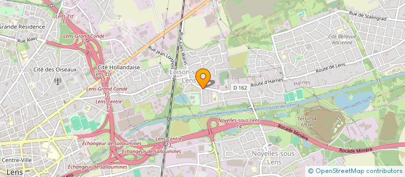 localisation de l'entreprise ASSOCIATION FAMILY AFFAIR  LOISON-SOUS-LENS