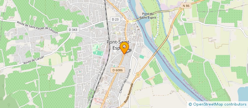 localisation de l'entreprise ASSOCIATION FAR ST VINCENT à PONT-SAINT-ESPRIT