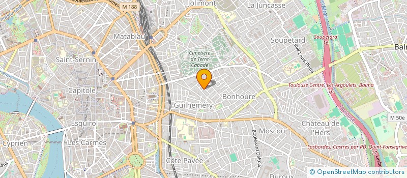 localisation de l'entreprise ASSOCIATION FARANDOLE à TOULOUSE