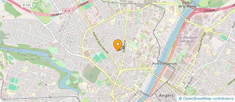 localisation de l'entreprise ASSOCIATION FARFADA à ANGERS
