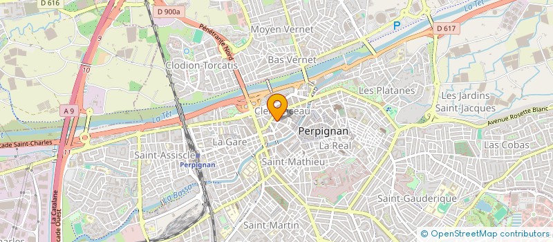 localisation de l'entreprise ASSOCIATION FCE 66 ANNIVERSAIRE 40 ANS  PERPIGNAN