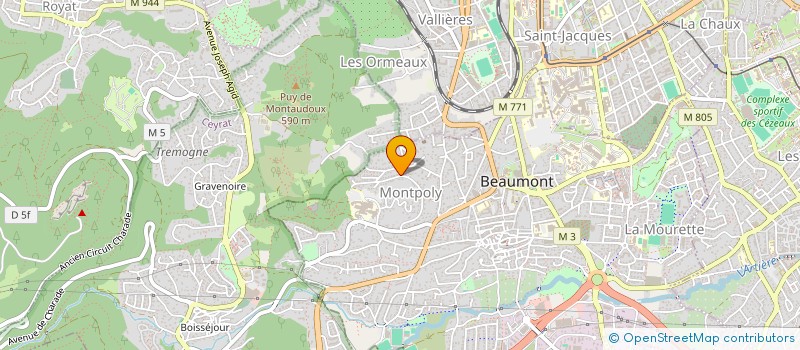 localisation de l'entreprise ASSOCIATION FCKISSINMAS  BEAUMONT