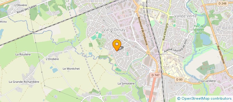 localisation de l'entreprise ASSOCIATION FEDERATION DE LA VISITATION à ROCHE SUR YON (LA)