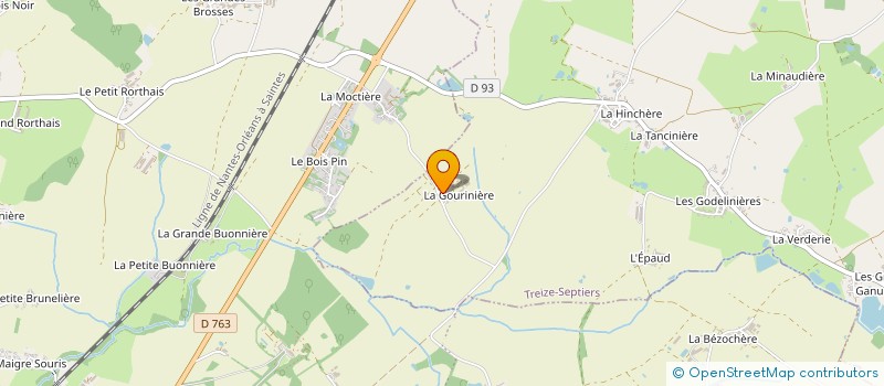localisation de l'entreprise ASSOCIATION FEDERATION ECO CITOYENNE DE VENDEE à TREIZE-SEPTIERS