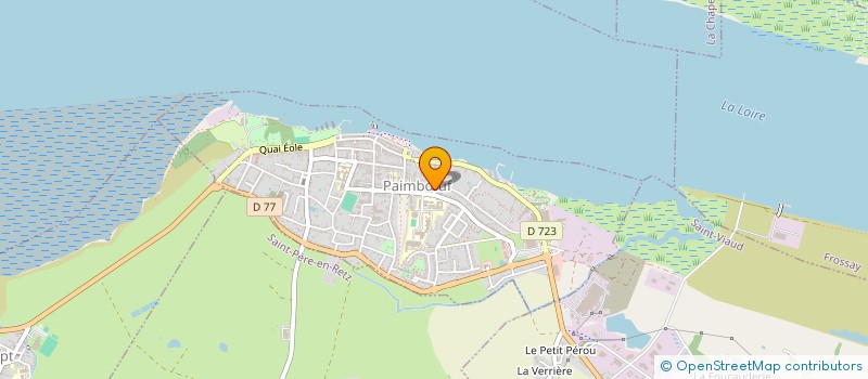 localisation de l'entreprise ASSOCIATION FEDERATIVE DES ASSOCIATIONS DE L'ESTUAIRE  PAIMBUF