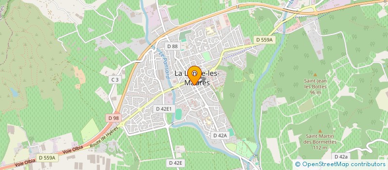 localisation de l'entreprise ASSOCIATION FEELING  LA LONDE-LES-MAURES