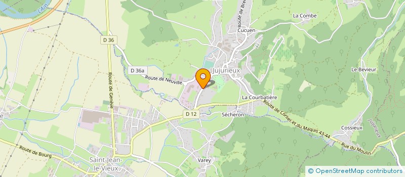localisation de l'entreprise ASSOCIATION FEL'AIN POUR L'AUTRE à JUJURIEUX