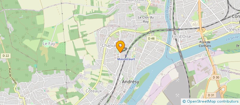 localisation de l'entreprise ASSOCIATION FELICITE  ANDRESY