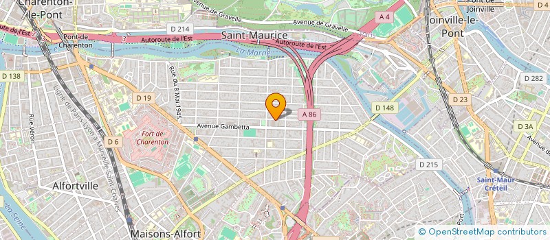 localisation de l'entreprise ASSOCIATION FEMININE CHARENTONNEAU à MAISONS-ALFORT